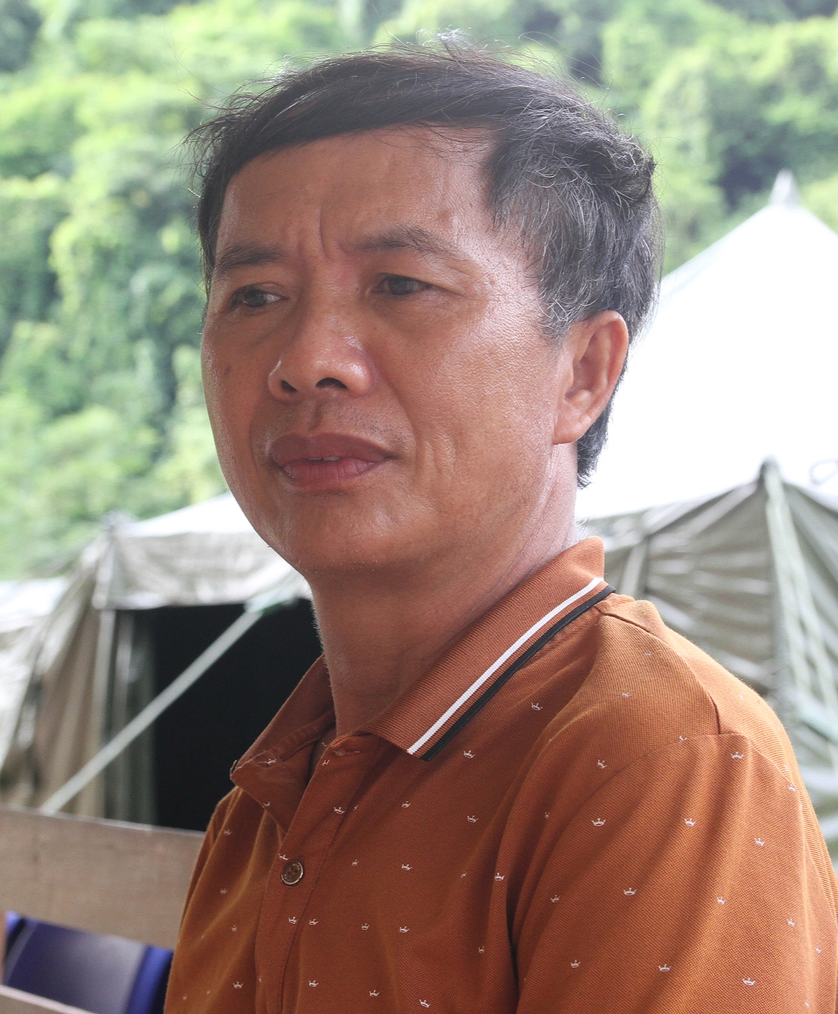 Ông Trần Sỹ Hà, Hiệu trưởng Trường PTDTBT Tiểu học Mỹ Lý           Ảnh: Nguyễn Duẩn