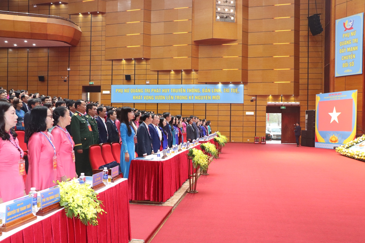 Những hình ảnh đẹp tại Đại hội đại biểu phụ nữ tỉnh Quảng Trị lần thứ I, nhiệm kỳ 2025-2030- Ảnh 5.
