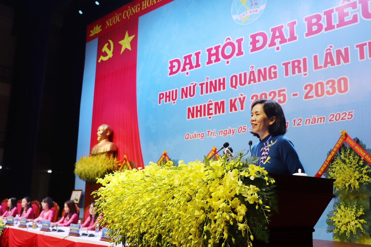 Những hình ảnh đẹp tại Đại hội đại biểu phụ nữ tỉnh Quảng Trị lần thứ I, nhiệm kỳ 2025-2030- Ảnh 10.