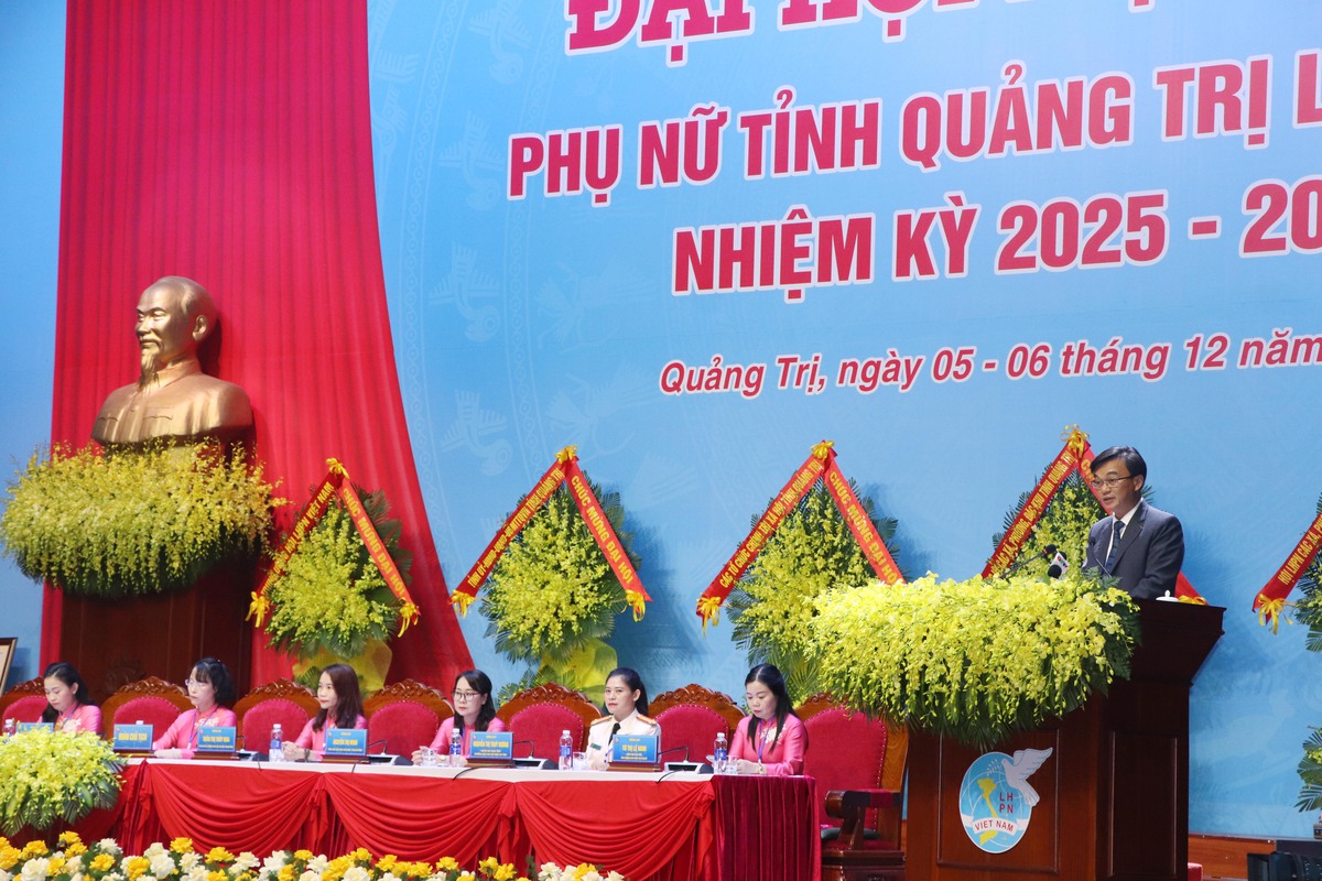 Những hình ảnh đẹp tại Đại hội đại biểu phụ nữ tỉnh Quảng Trị lần thứ I, nhiệm kỳ 2025-2030- Ảnh 13.