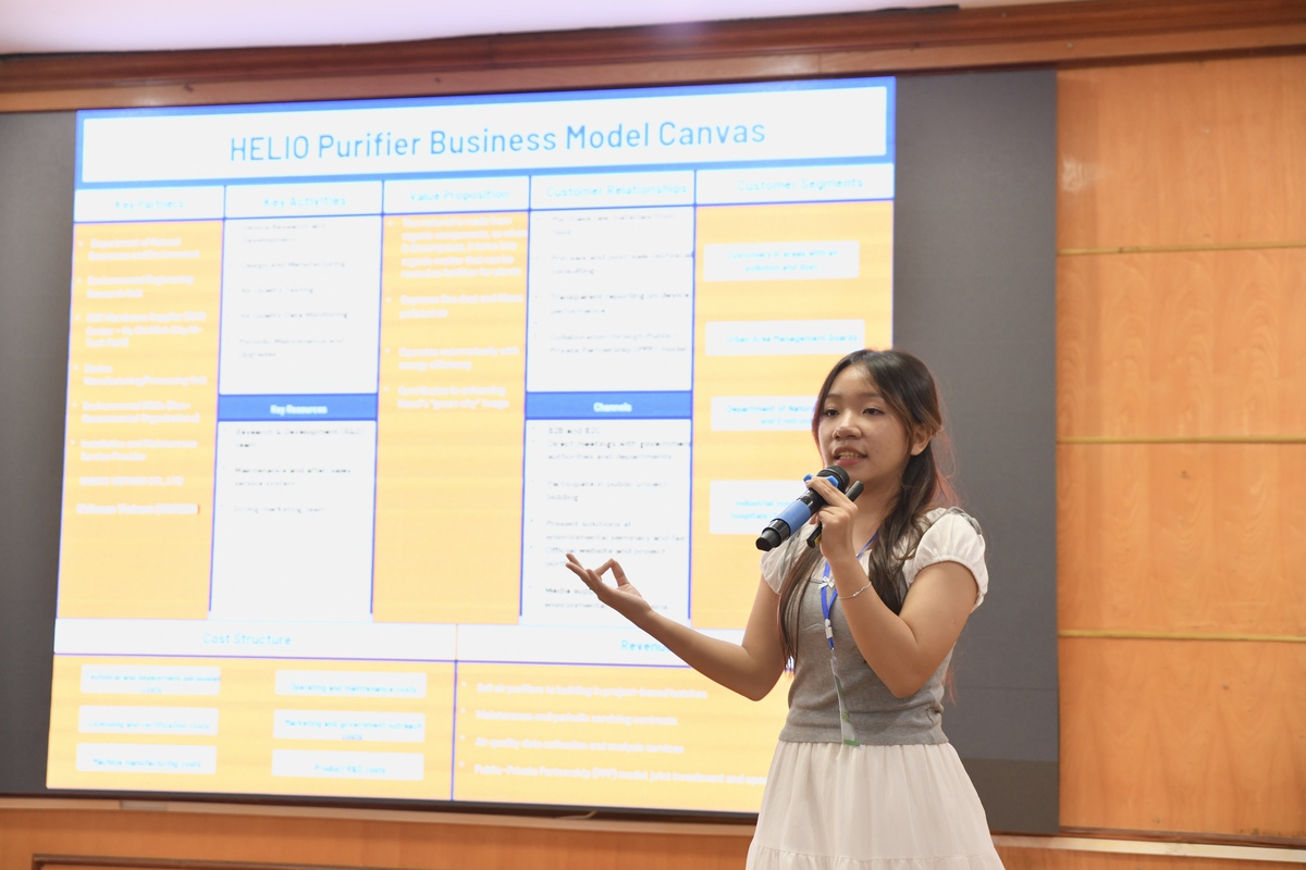 Người trẻ tìm lời giải cho môi trường sống bị ô nhiễm bụi mịn- Ảnh 1. Người trẻ tìm lời giải cho môi trường sống bị ô nhiễm bụi mịn- Ảnh 1.