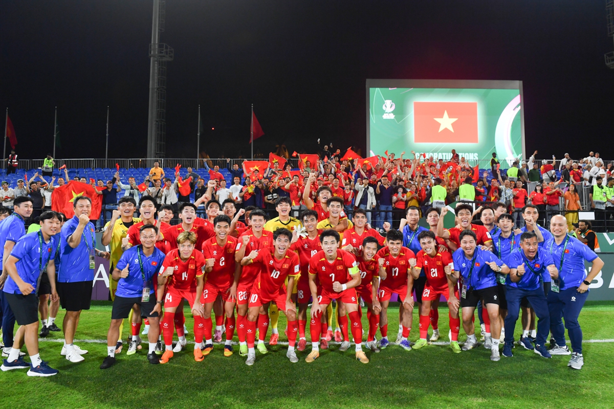 U23 Việt Nam đi tiếp ở giải U23 châu Á 2026 trong trường hợp nào?- Ảnh 1. U23 Việt Nam đi tiếp ở giải U23 châu Á 2026 trong trường hợp nào?- Ảnh 1.