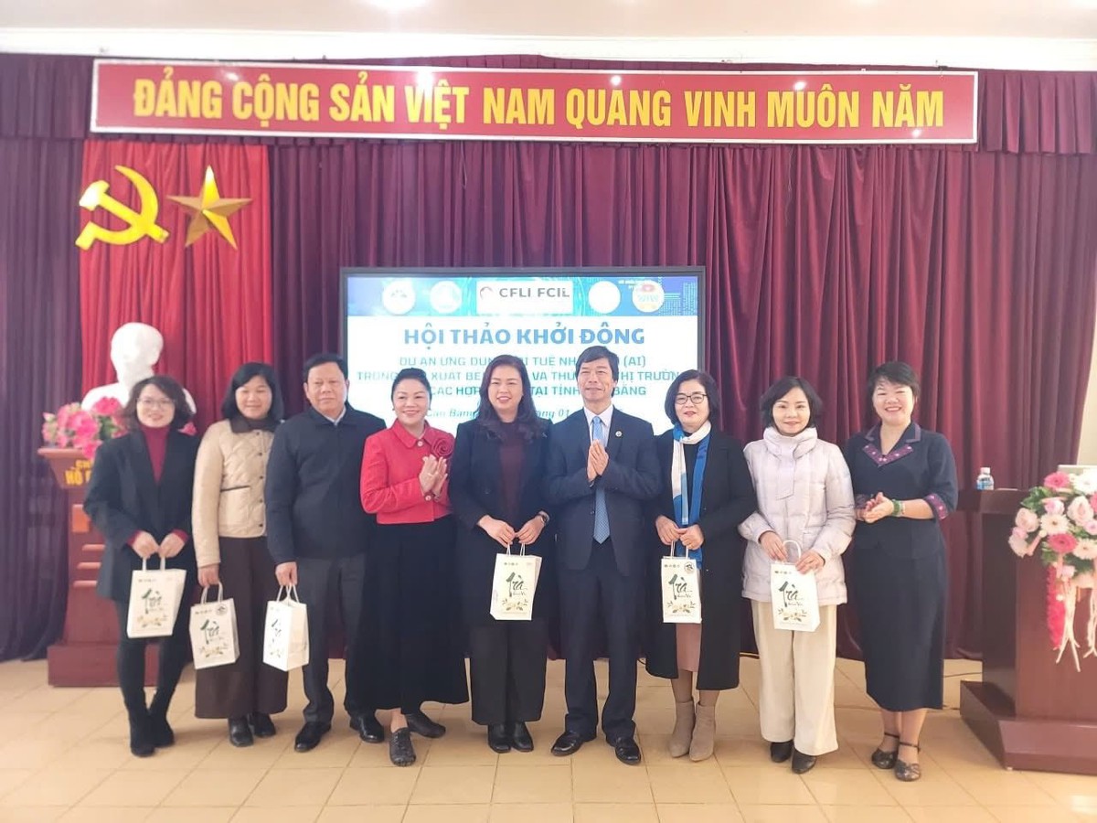 Khởi động dự án ứng dụng AI cho hợp tác xã tại Cao Bằng- Ảnh 2.