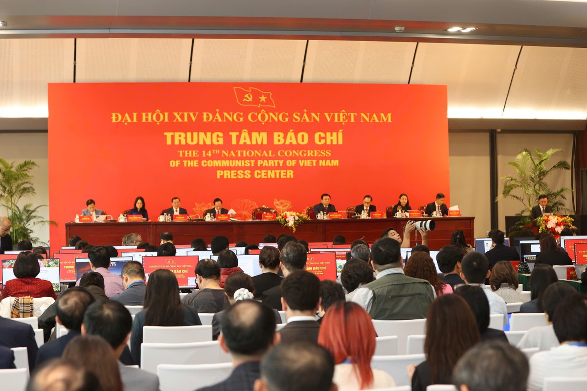 Khai trương Trung tâm Báo chí và Họp báo quốc tế về Đại hội XIV của Đảng- Ảnh 1. Khai trương Trung tâm Báo chí và Họp báo quốc tế về Đại hội XIV của Đảng- Ảnh 1.