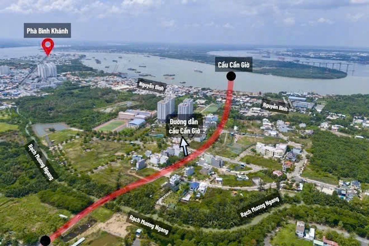 TPHCM: Ngày 15/1 động thổ dự án xây cầu Cần Giờ- Ảnh 2. TPHCM: Ngày 15/1 động thổ dự án xây cầu Cần Giờ- Ảnh 2.