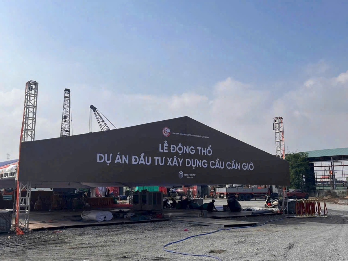 TPHCM: Ngày 15/1 động thổ dự án xây cầu Cần Giờ- Ảnh 3. TPHCM: Ngày 15/1 động thổ dự án xây cầu Cần Giờ- Ảnh 3.