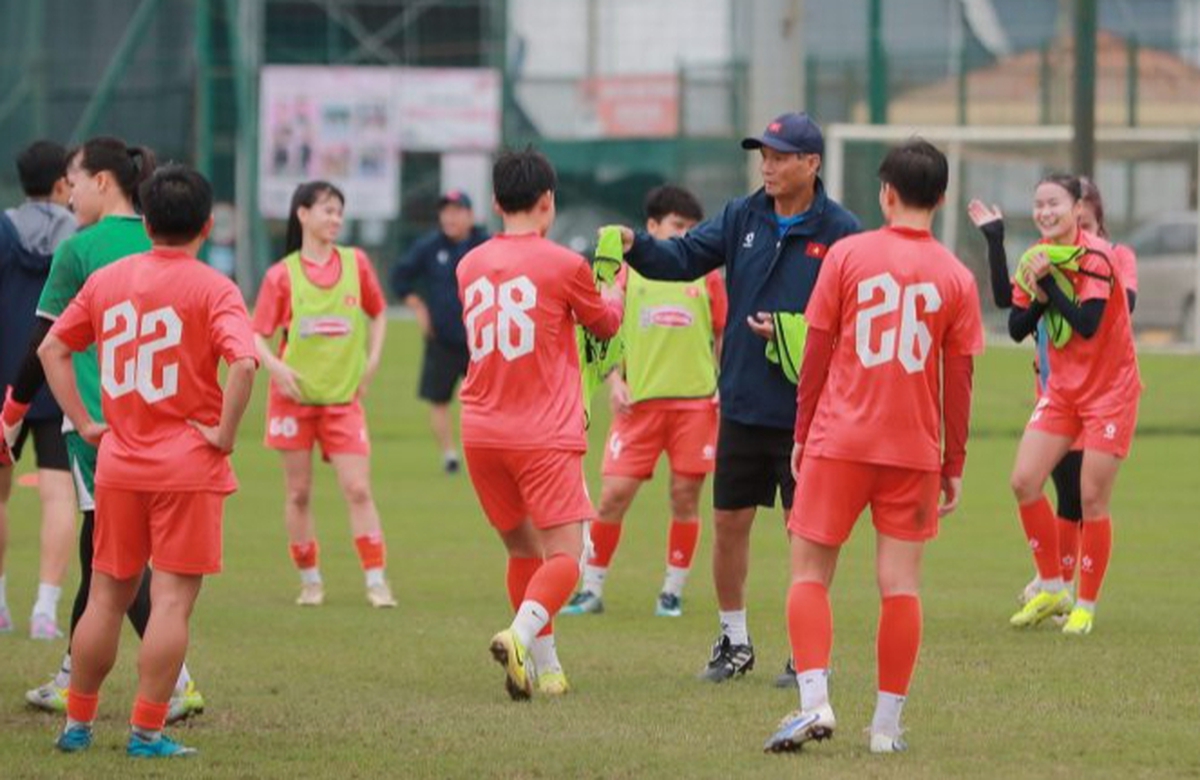 Đội tuyển nữ Việt Nam chuẩn bị cho Giải bóng đá nữ vô địch châu Á 2026- Ảnh 1.