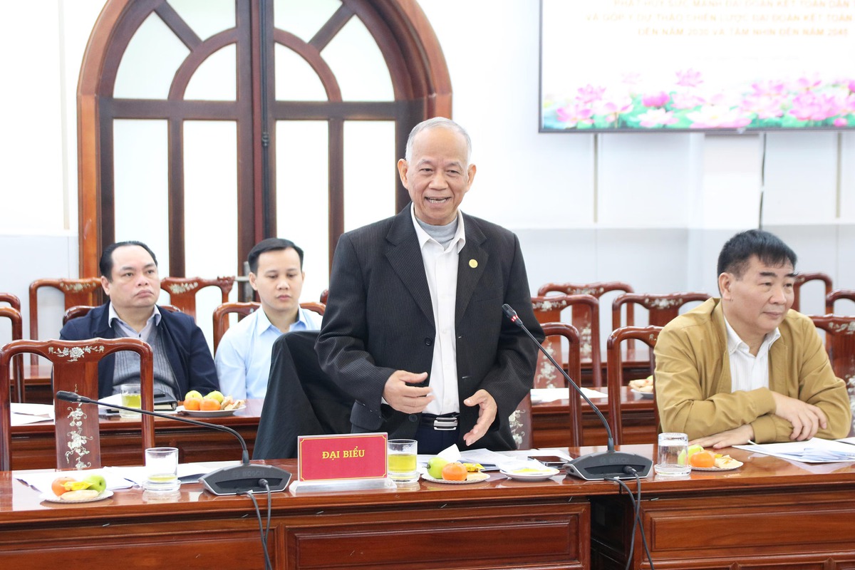 Góp ý hoàn thiện Chiến lược Đại đoàn kết toàn dân tộc trong giai đoạn phát triển mới- Ảnh 2. Góp ý hoàn thiện Chiến lược Đại đoàn kết toàn dân tộc trong giai đoạn phát triển mới- Ảnh 2.