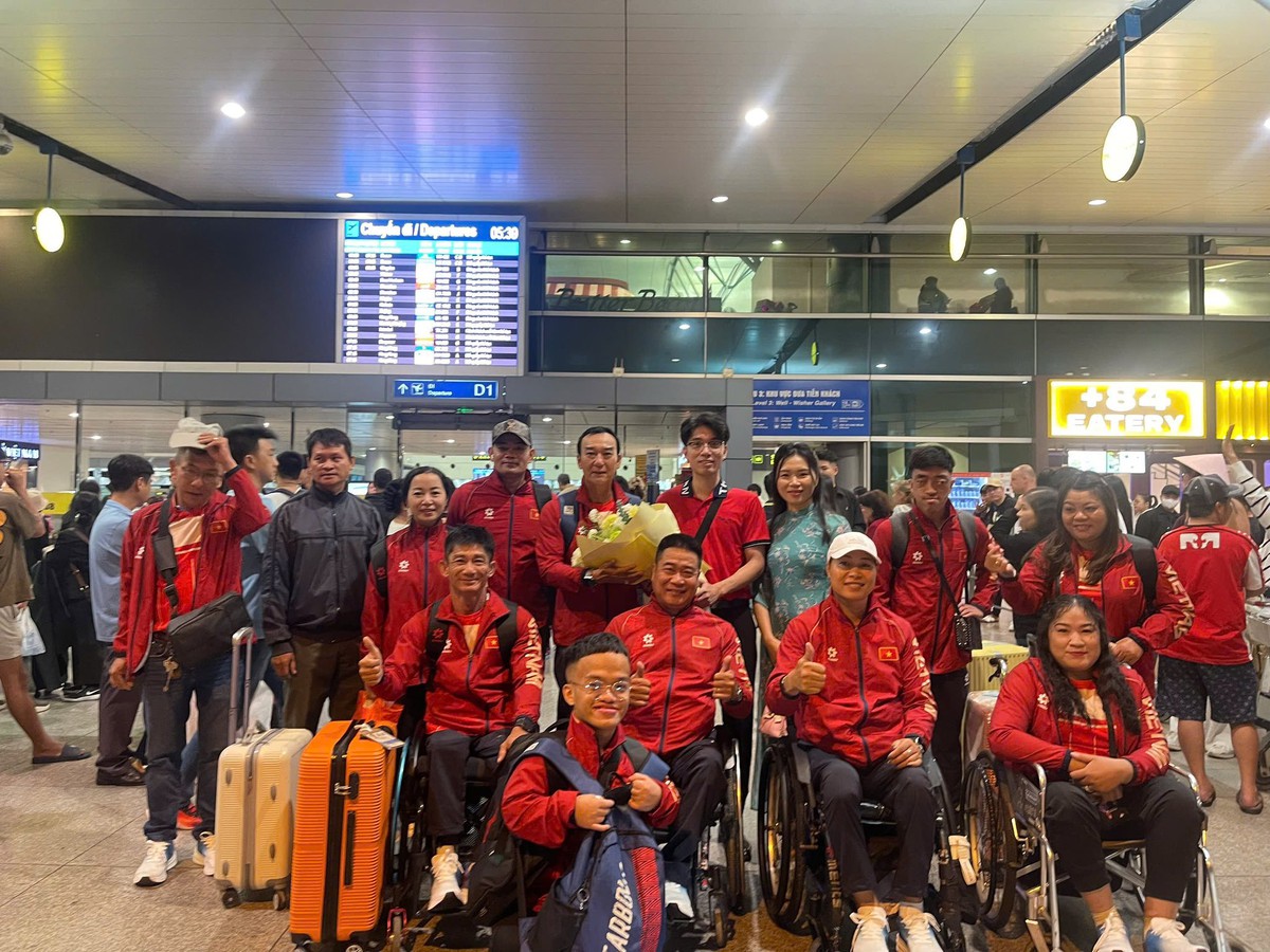 Đoàn thể thao người khuyết tật Việt Nam lên đường tham dự ASEAN Para Games 2026- Ảnh 5.