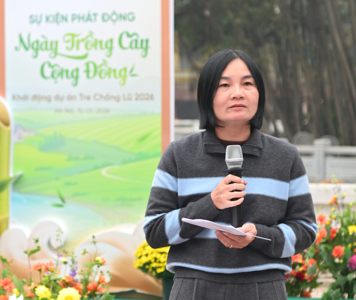 Phát động "Ngày trồng cây cộng đồng 2026", góp tre chống lũ tại Nghệ An- Ảnh 1.