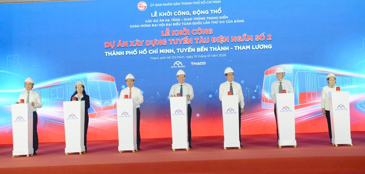 TPHCM đồng loạt khởi công, động thổ các dự án hạ tầng - giao thông trọng điểm- Ảnh 2.