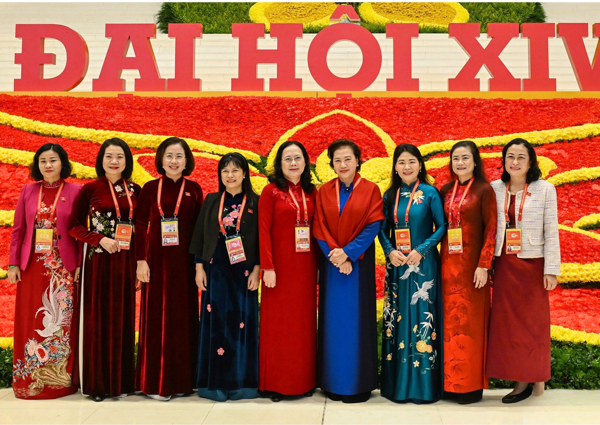 Hình ảnh các đại biểu tại phiên khai mạc Đại hội Đảng toàn quốc lần thứ XIV- Ảnh 6.