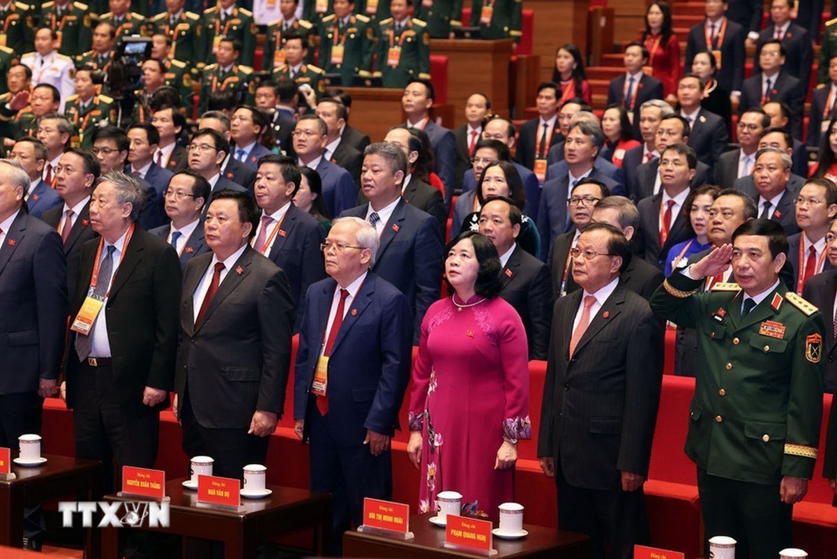 Hình ảnh toàn cảnh Lễ khai mạc Đại hội đại biểu toàn quốc lần thứ XIV của Đảng- Ảnh 2.