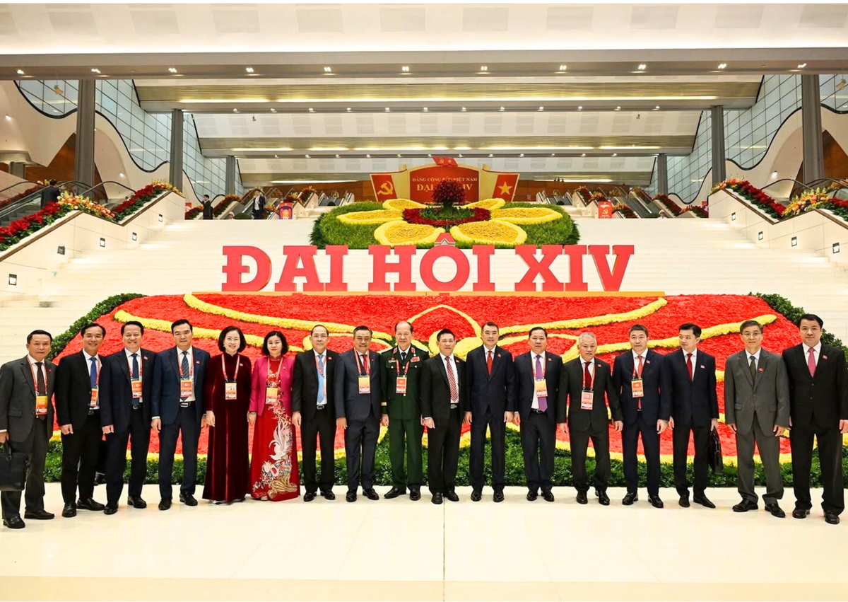 Hình ảnh các đại biểu tại phiên khai mạc Đại hội Đảng toàn quốc lần thứ XIV- Ảnh 5.