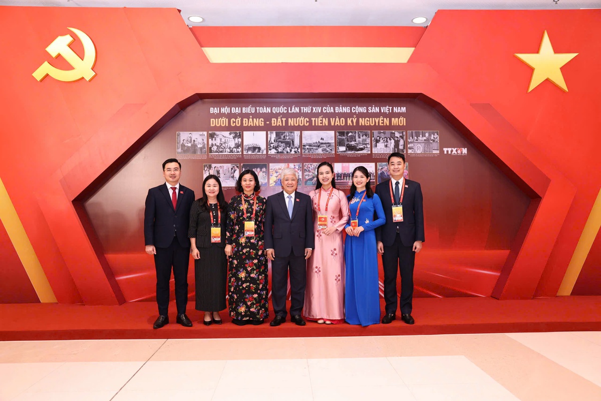 Hình ảnh các đại biểu tại phiên khai mạc Đại hội Đảng toàn quốc lần thứ XIV- Ảnh 4.