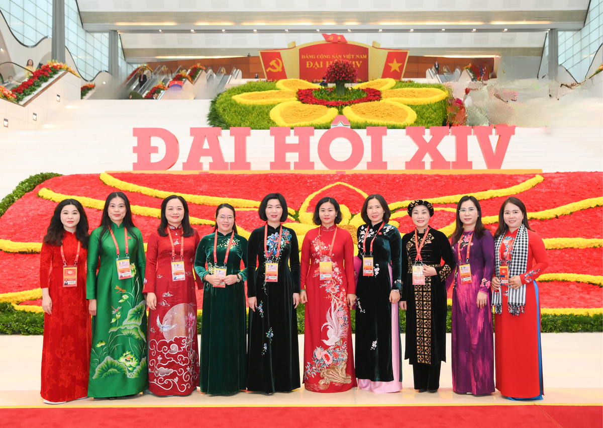 Hình ảnh các đại biểu tại phiên khai mạc Đại hội Đảng toàn quốc lần thứ XIV- Ảnh 8.