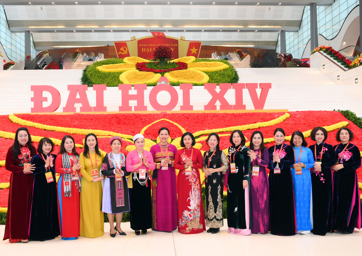 Hình ảnh các đại biểu tại phiên khai mạc Đại hội Đảng toàn quốc lần thứ XIV- Ảnh 7.