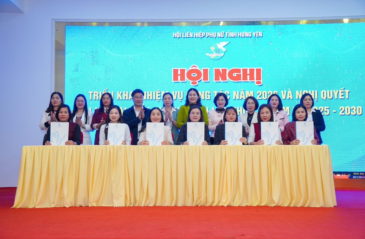 Hội LHPN Hưng Yên triển khai nhiệm vụ năm 2026 và Nghị quyết Đại hội Phụ nữ tỉnh lần thứ I- Ảnh 3.