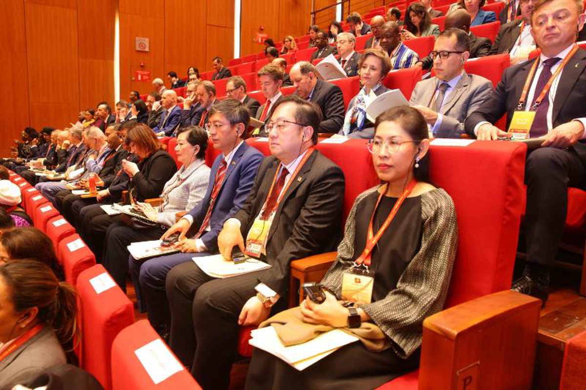 Các đại biểu quốc tế dự phiên khai mạc Đại hội XIV của Đảng- Ảnh 6.