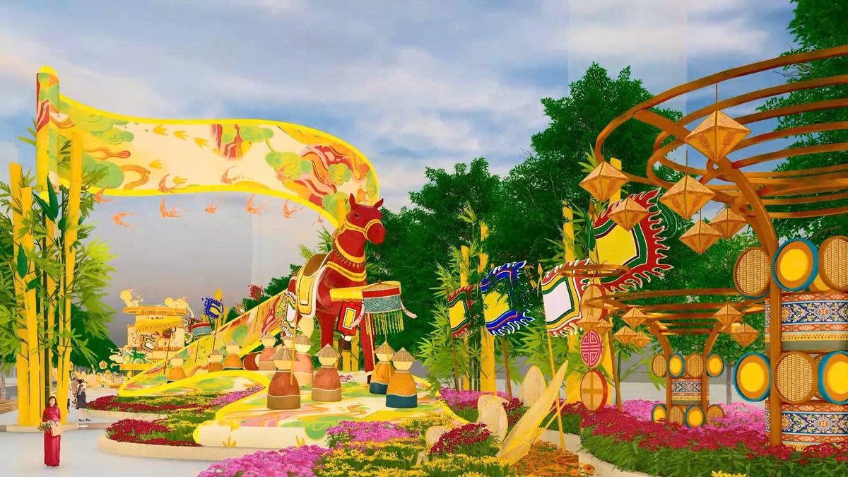 Đường hoa Nguyễn Huệ Tết 2026: Đặc sắc 2 phiên bản trải nghiệm ngày và đêm- Ảnh 8.