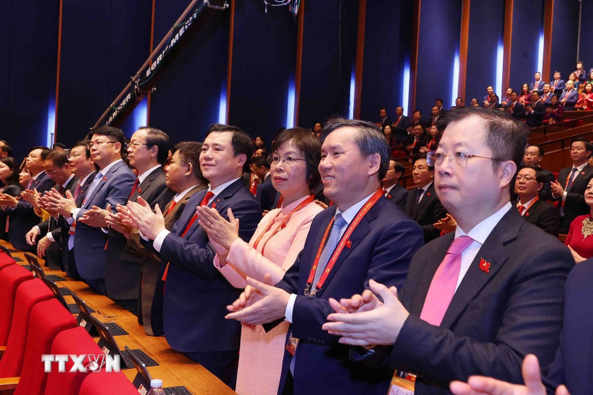 Hình ảnh toàn cảnh Lễ khai mạc Đại hội đại biểu toàn quốc lần thứ XIV của Đảng- Ảnh 11.