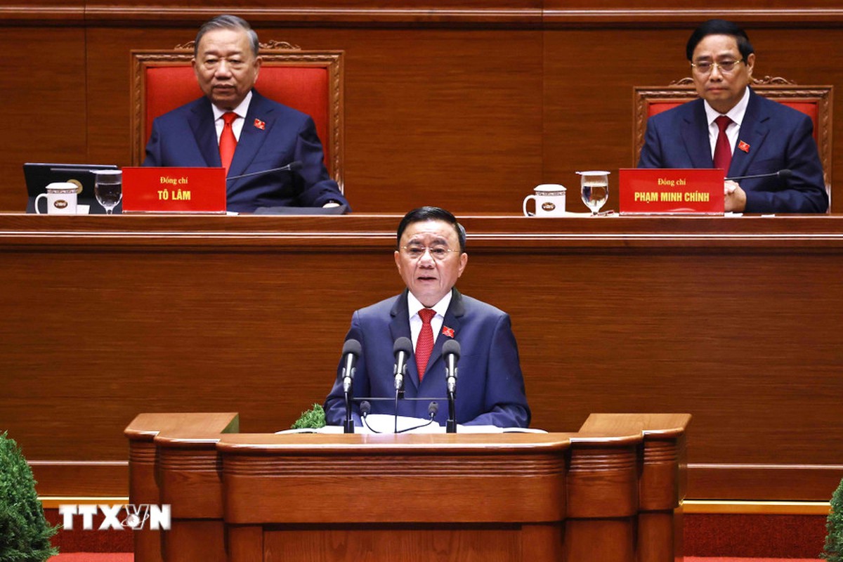 Hình ảnh toàn cảnh Lễ khai mạc Đại hội đại biểu toàn quốc lần thứ XIV của Đảng- Ảnh 4.