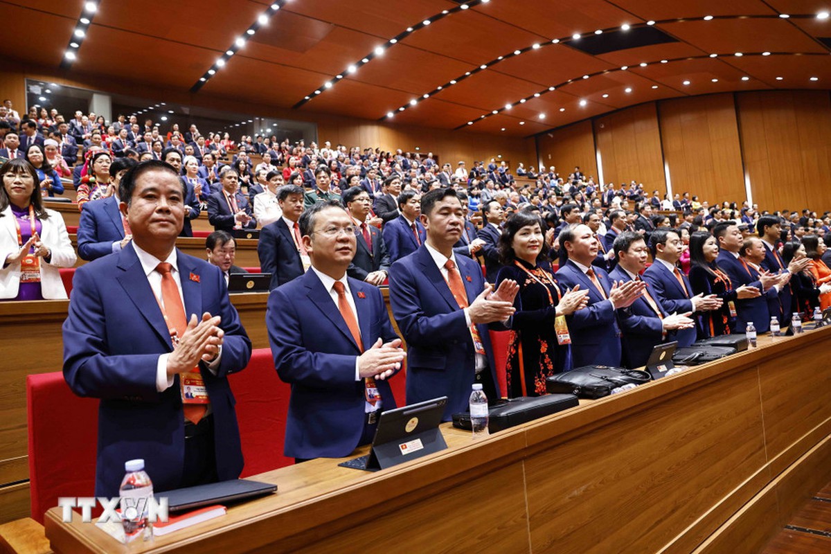 Hình ảnh toàn cảnh Lễ khai mạc Đại hội đại biểu toàn quốc lần thứ XIV của Đảng- Ảnh 12.