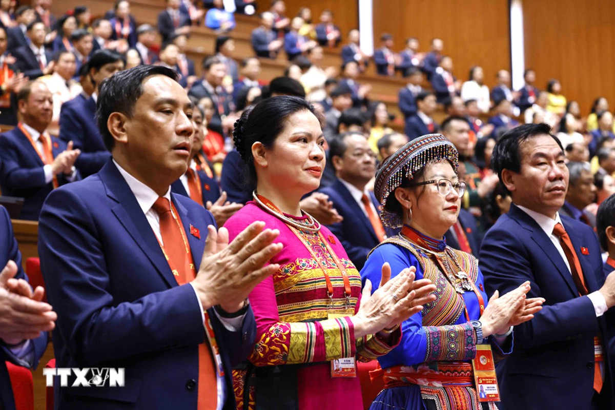 Hình ảnh toàn cảnh Lễ khai mạc Đại hội đại biểu toàn quốc lần thứ XIV của Đảng- Ảnh 10.