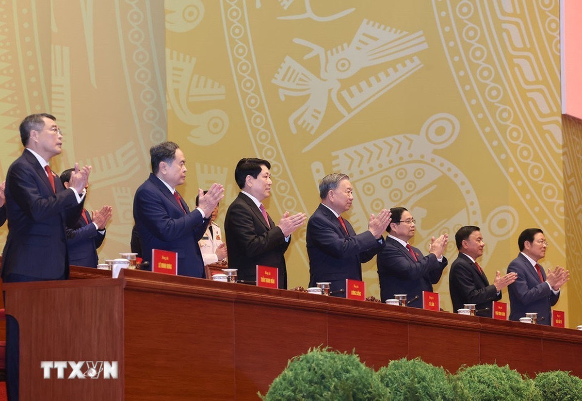 Hình ảnh toàn cảnh Lễ khai mạc Đại hội đại biểu toàn quốc lần thứ XIV của Đảng- Ảnh 3.