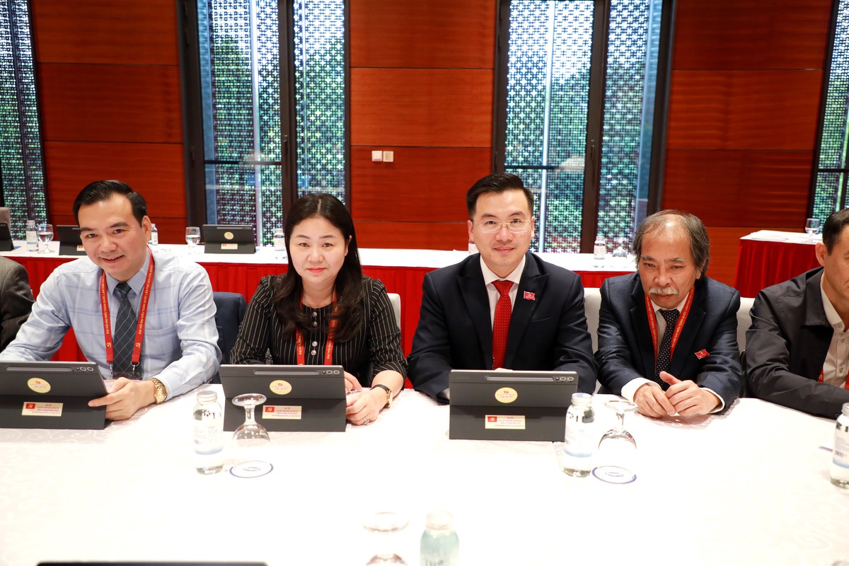 Đại biểu Mặt trận Tổ quốc, các đoàn thể Trung ương thảo luận Văn kiện Đại hội XIV- Ảnh 8.