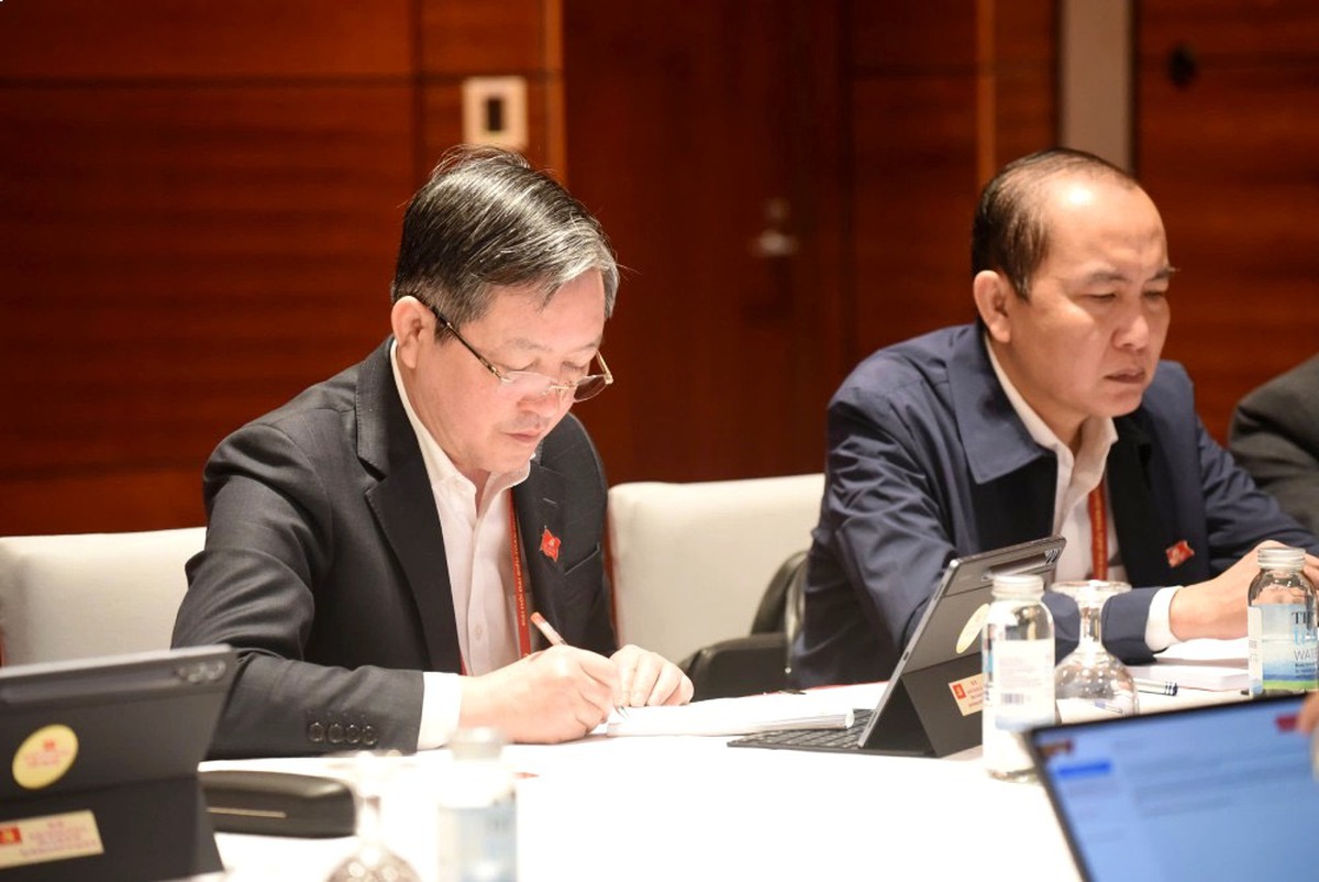 Đại biểu Mặt trận Tổ quốc, các đoàn thể Trung ương thảo luận Văn kiện Đại hội XIV- Ảnh 4.