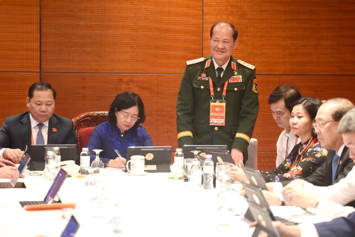 Đại biểu Mặt trận Tổ quốc, các đoàn thể Trung ương thảo luận Văn kiện Đại hội XIV- Ảnh 6.