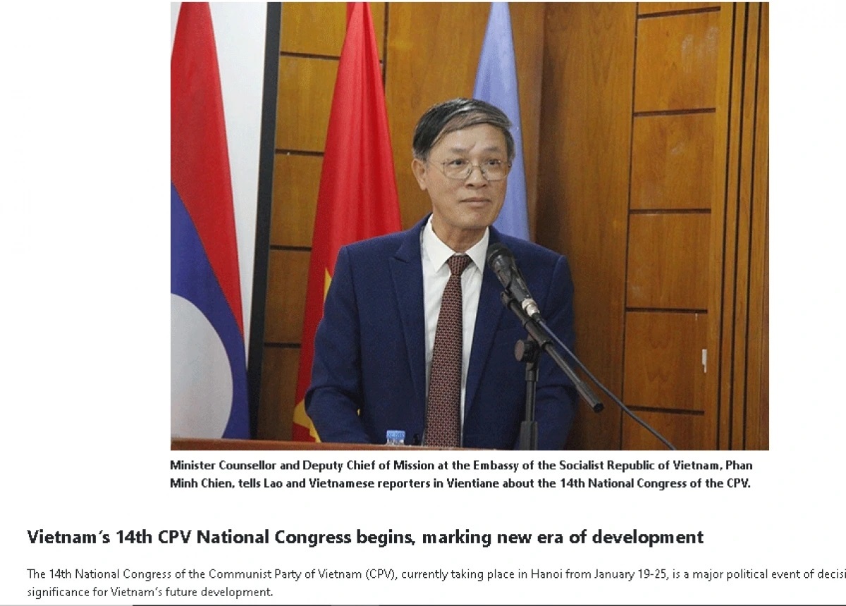 Đại hội Đảng XIV qua góc nhìn quốc tế: Bước ngoặt chiến lược thúc đẩy tăng trưởng bền vững- Ảnh 1.