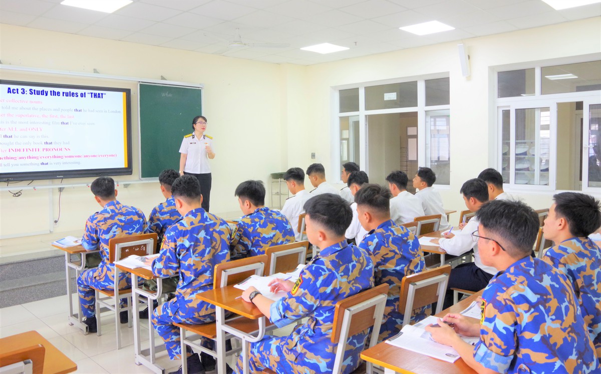Động lực thôi thúc Học viện Hải quân thi đua "dạy tốt, học tốt"- Ảnh 2.