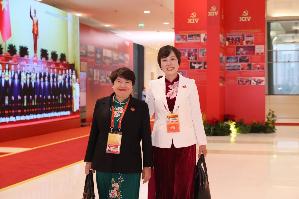 Ngày làm việc thứ 3 Đại hội XIV của Đảng: Thảo luận tại hội trường về các văn kiện Đại hội- Ảnh 6.