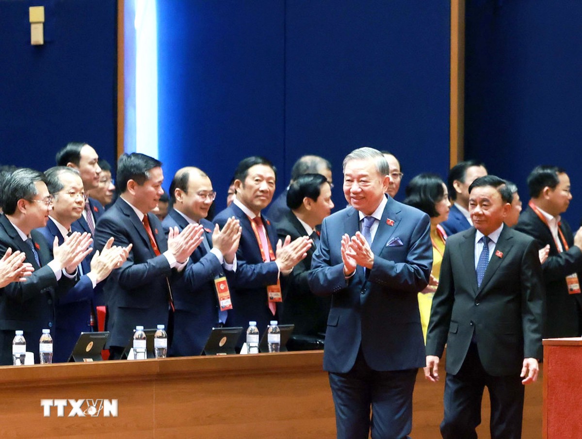 Ngày làm việc thứ 3 Đại hội XIV của Đảng: Thảo luận tại hội trường về các văn kiện Đại hội- Ảnh 1.