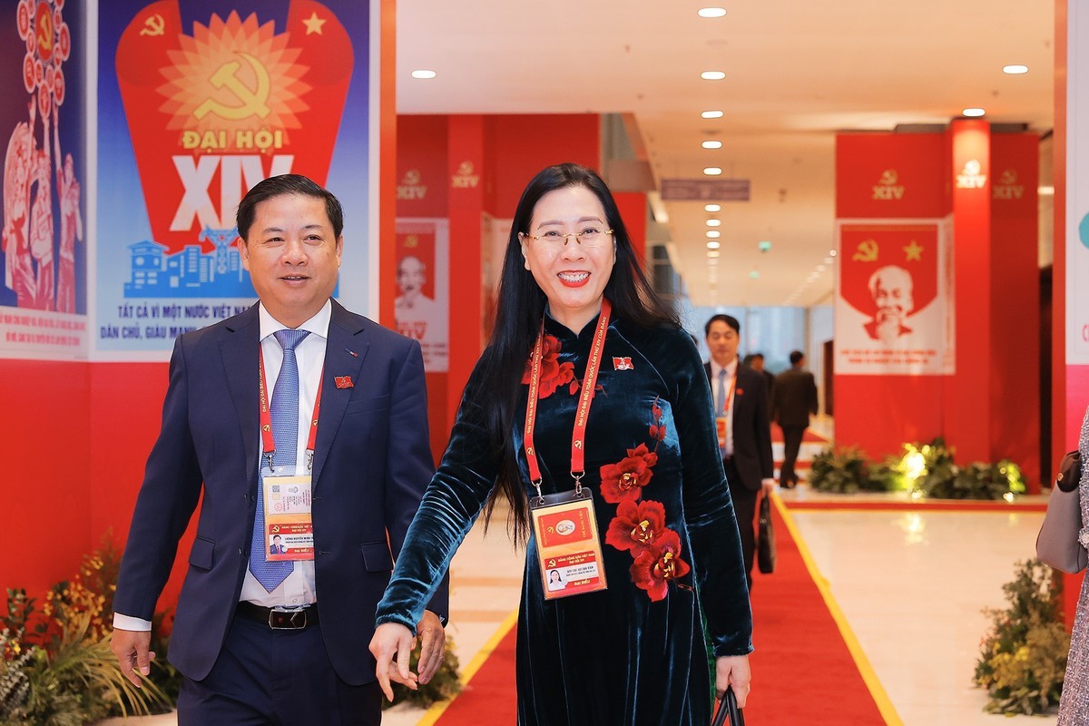 Hình ảnh ngày làm việc thứ tư của Đại hội Đảng XIV- Ảnh 8.