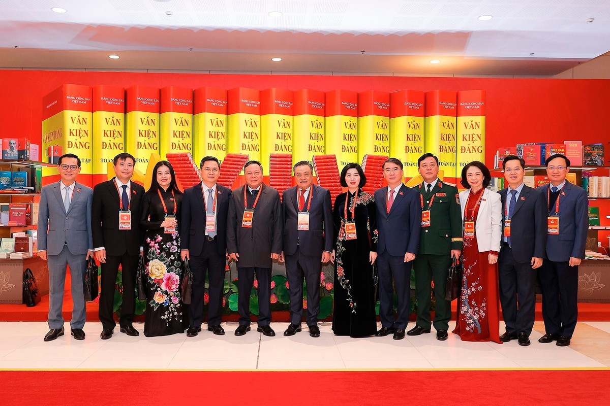 Hình ảnh ngày làm việc thứ tư của Đại hội Đảng XIV- Ảnh 4.