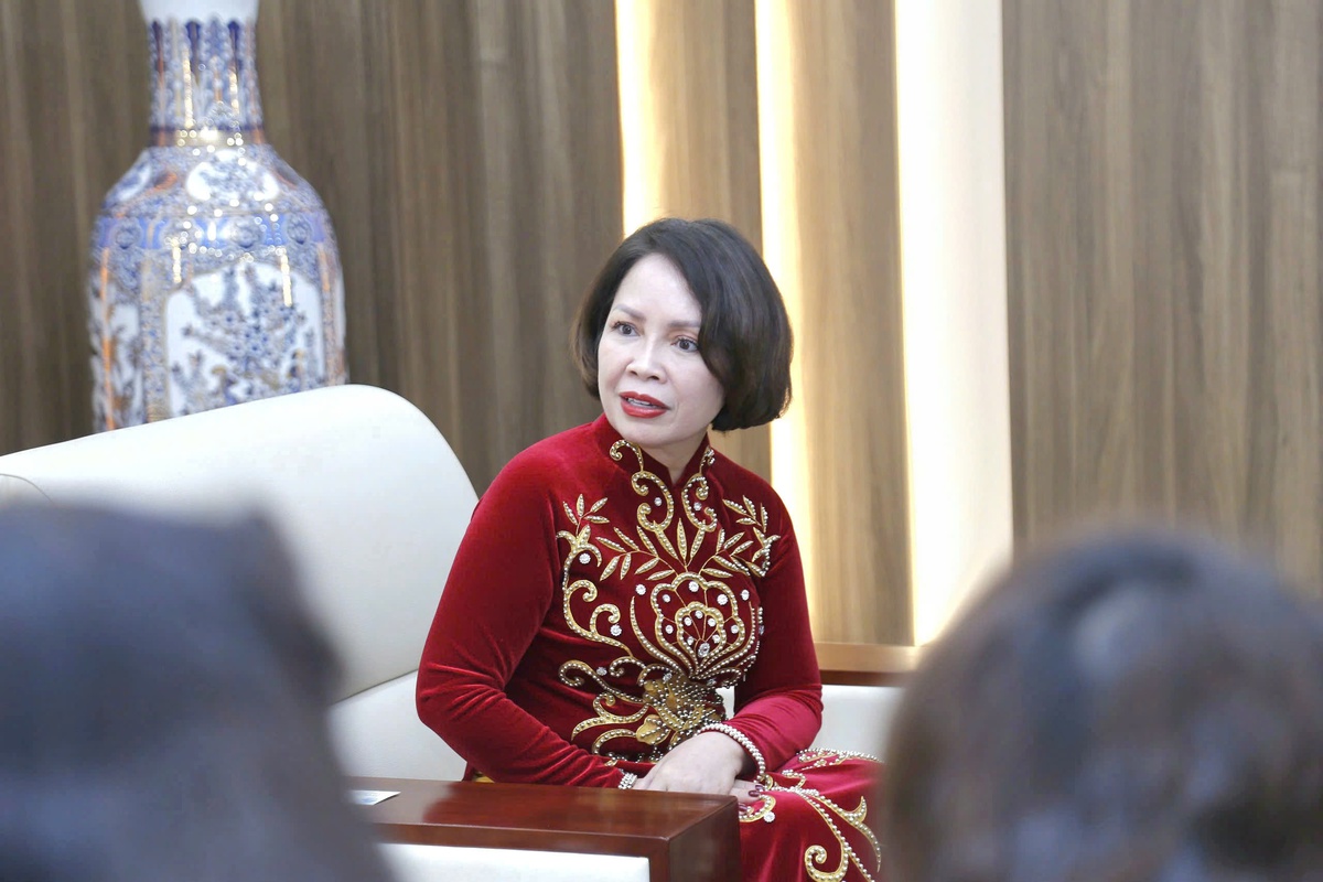 Lãnh đạo Hội LHPN Việt Nam tiếp đoàn Câu lạc bộ Nữ lãnh đạo Ruby- Ảnh 1.