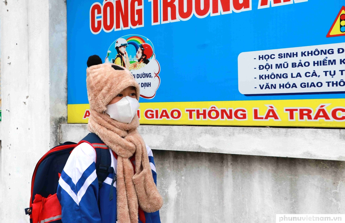 Rét đậm rét hại, học sinh 