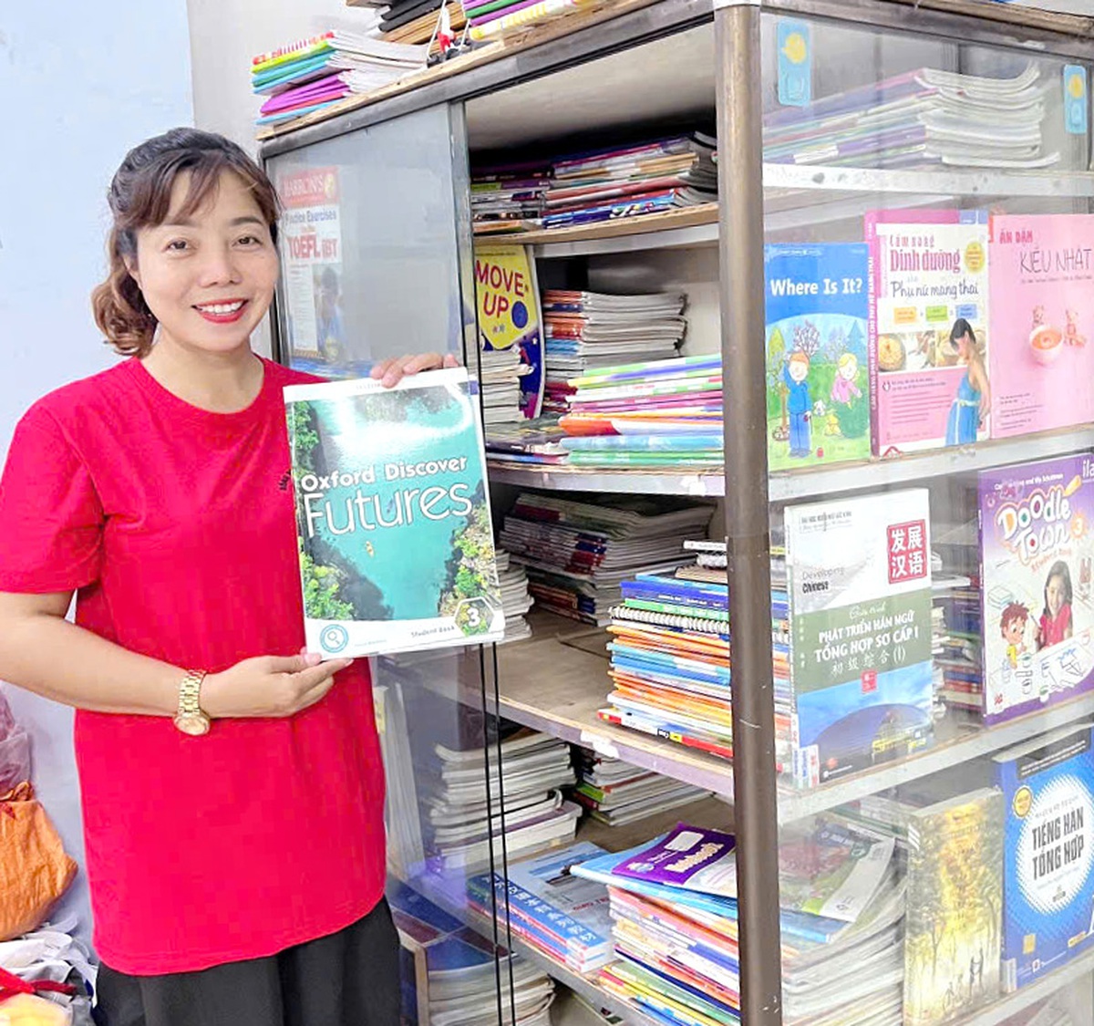 Chi hội trưởng phụ nữ thắp sáng hy vọng bằng những mô hình "0 đồng" - Ảnh 1.