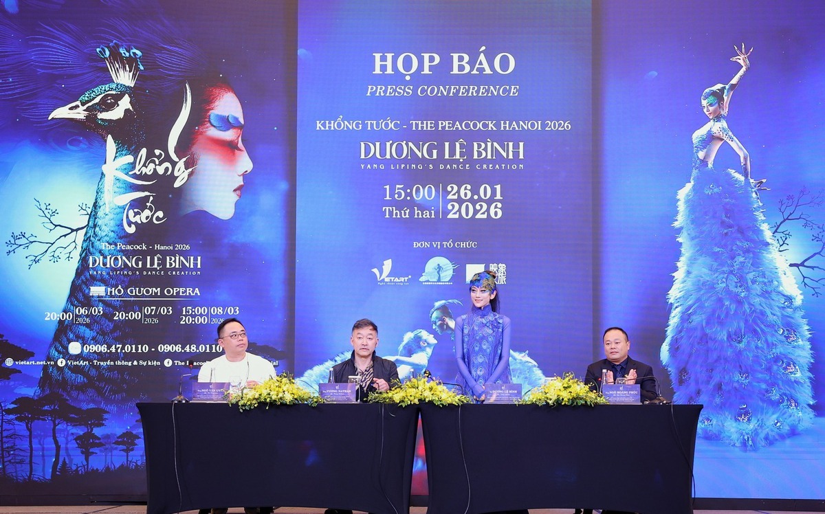 Buổi họp báo ngày 26/1. (Ảnh: Hòa Nguyễn)