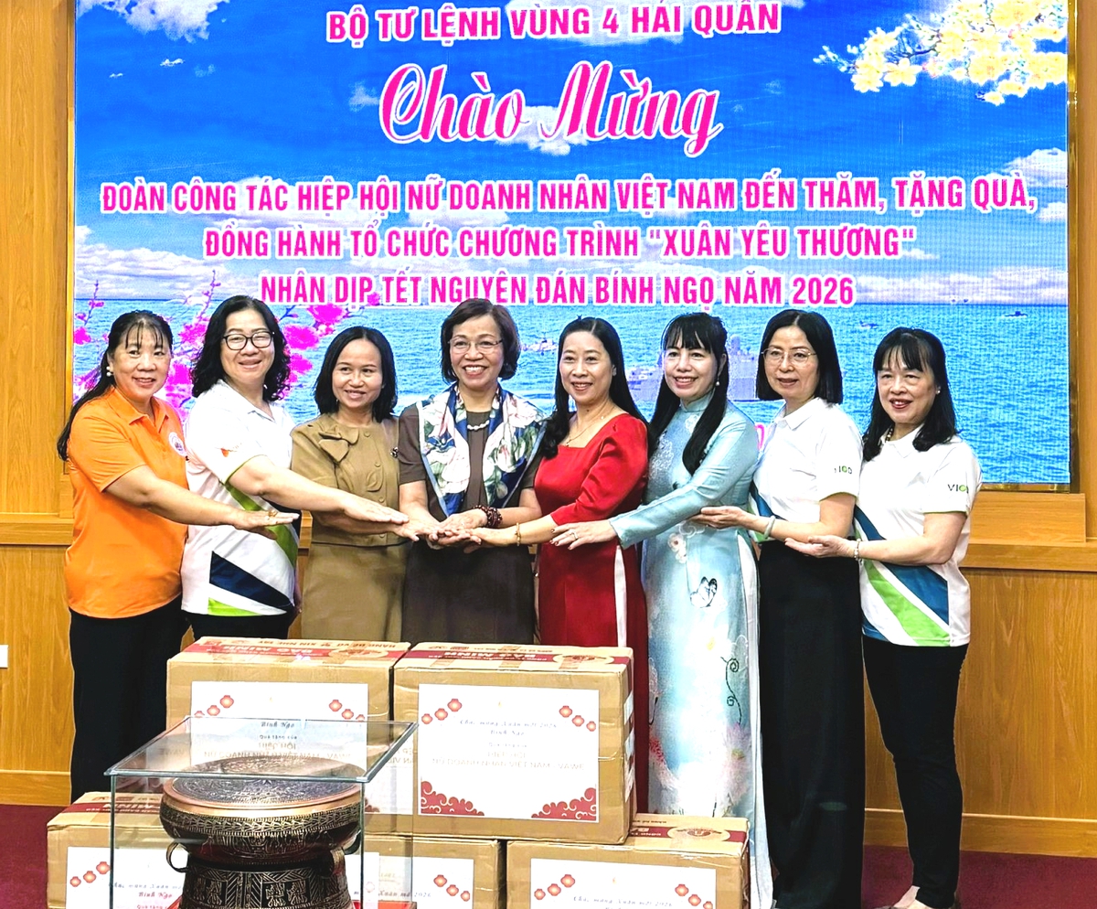 Nữ doanh nhân lan tỏa yêu thương chào Xuân Bính Ngọ 2026- Ảnh 1. Nữ doanh nhân lan tỏa yêu thương chào Xuân Bính Ngọ 2026- Ảnh 1.