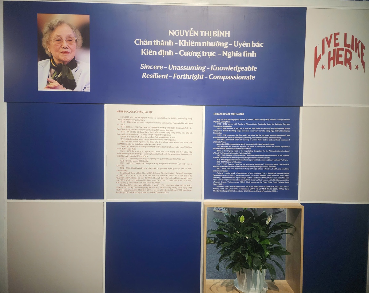 Bà Nguyễn Thị Bình: Chân thành, khiêm nhường, uyên bác, kiên định, cương trực, nghĩa tình- Ảnh 1.