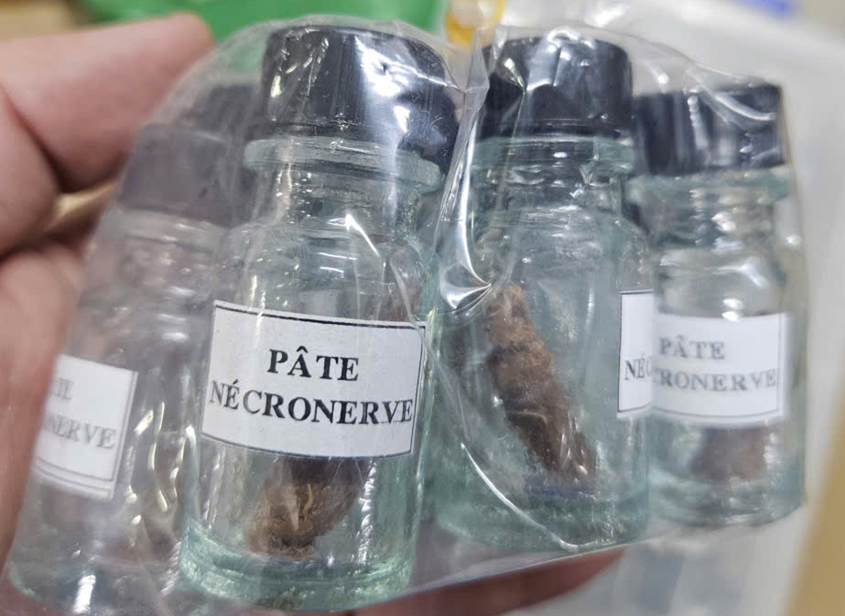 TPHCM: Triệt phá đường dây sản xuất, mua bán trái phép thạch tín dùng trong nha khoa- Ảnh 1.