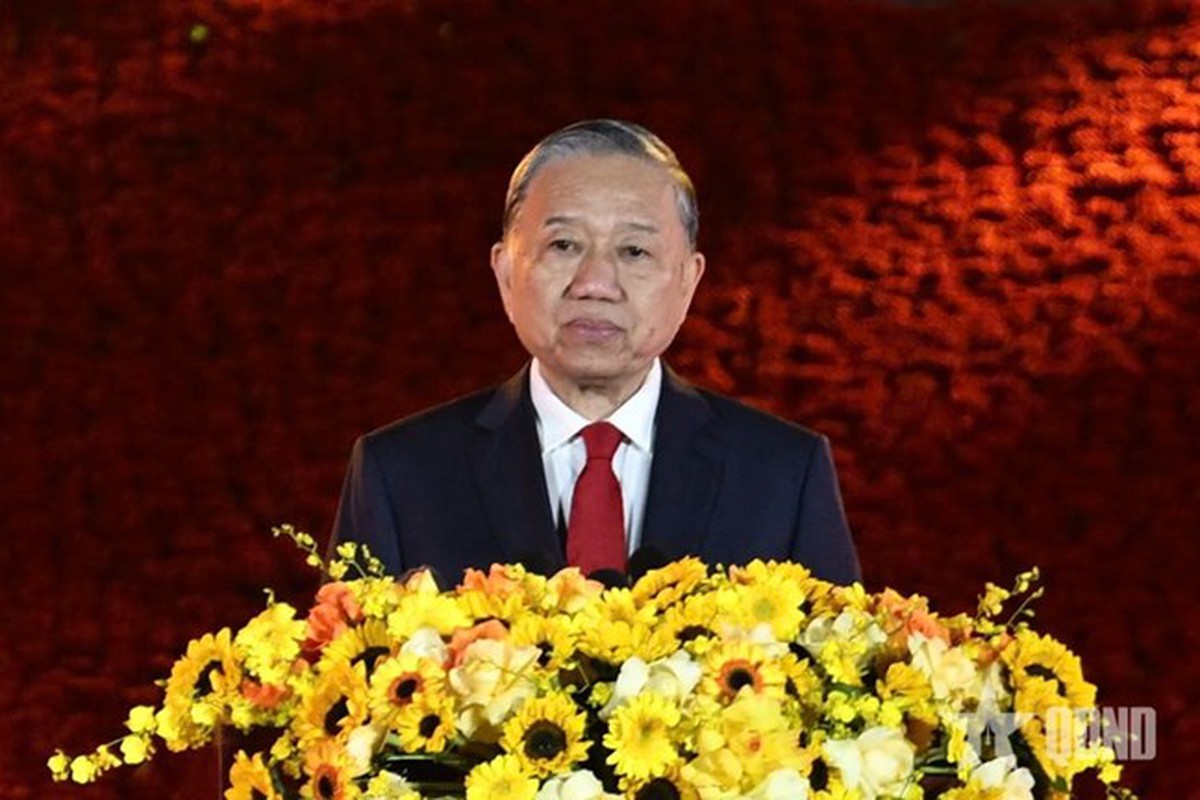 Tổng Bí thư Tô Lâm dự Chương trình cầu truyền hình "Hai tay xây dựng một sơn hà”- Ảnh 2.