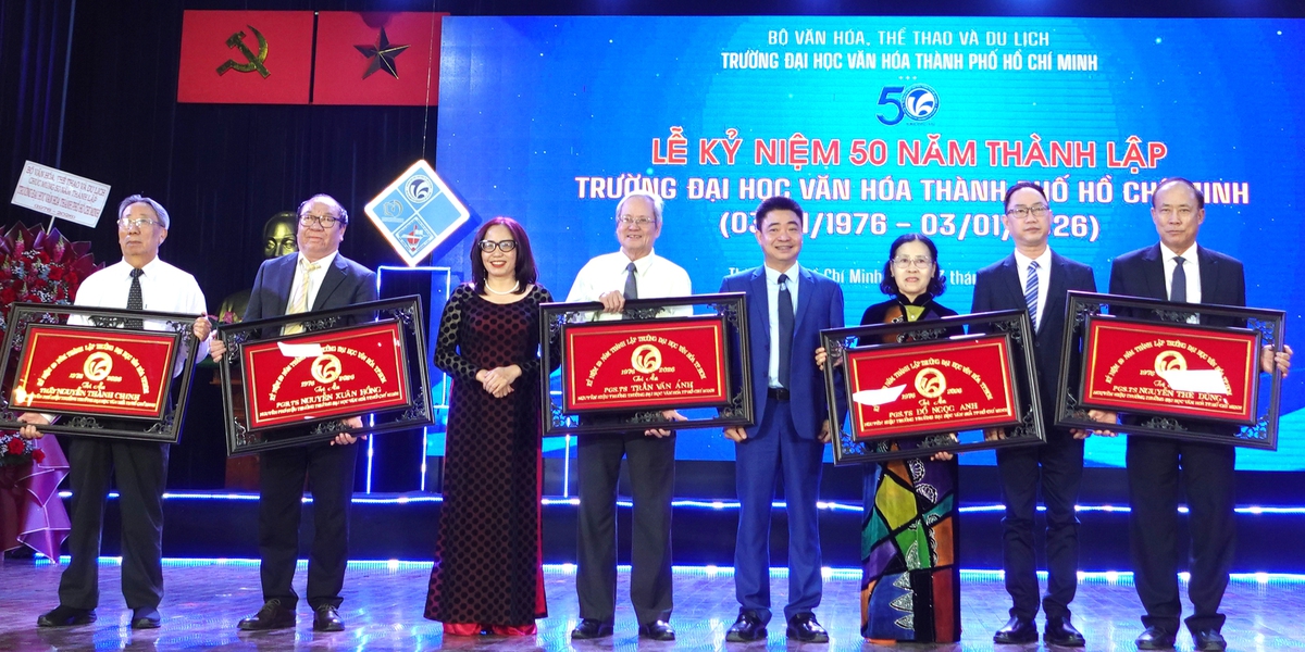 Trường Đại học Văn hóa TPHCM và dấu ấn 50 năm thành lập- Ảnh 2.