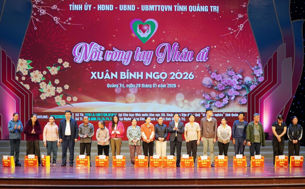 Quảng Trị huy động được hơn 56 tỷ đồng để chăm lo Tết cho người nghèo- Ảnh 1.