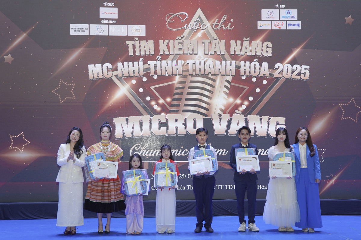 Cuộc thi MC Nhí - Micro Vàng 2025: Ocean Edu đồng hành thắp sáng tiềm năng thế hệ trẻ- Ảnh 5. Cuộc thi MC Nhí - Micro Vàng 2025: Ocean Edu đồng hành thắp sáng tiềm năng thế hệ trẻ- Ảnh 5.