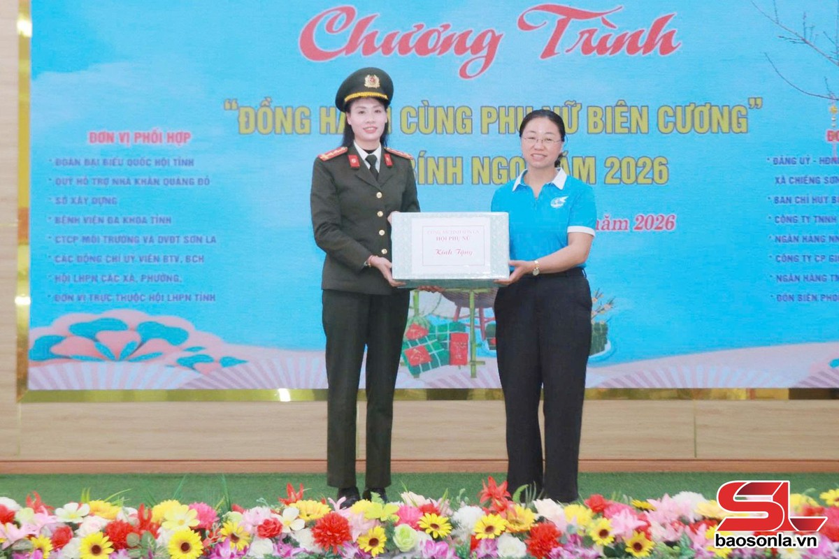 Hội LHPN tỉnh Sơn La mang Tết ấm về với phụ nữ biên cương Chiềng Sơn- Ảnh 7.